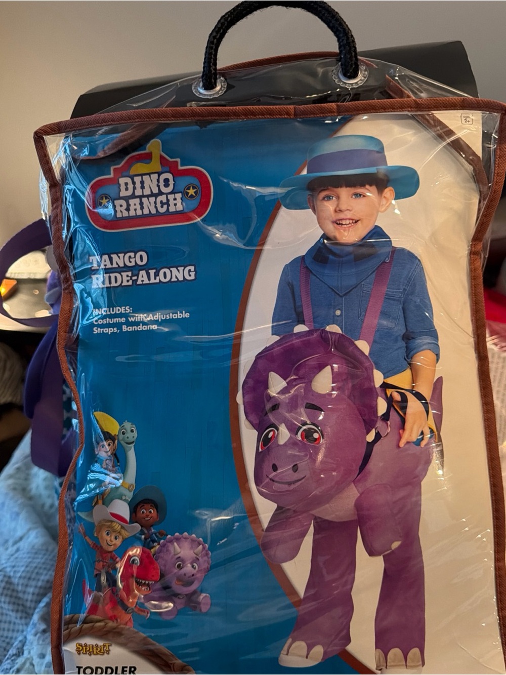 Tango Ride-Along Toddler Costume - Purple